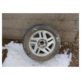 16X8 Aluminum Rim W/ P 245/R16 Tire