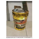 Bucket of License Plates