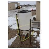 30 Gallon Cone Tank on Stand