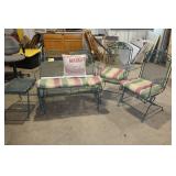 Patio Set- 1 Rocker bench, 2 Rocker Chairs