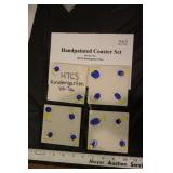 Hand Painted Coaster Set - Kindergarten Project