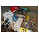 electrical boxes, light fixtures, fuses