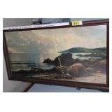 Coastal Shore Scene Painting