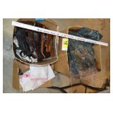 Running shirts, purses, suspenders, etc