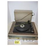 Record player with 8-Track