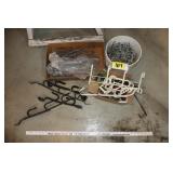 peg board & misc tool hangers