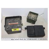 2 vintige fish finders & Humminbird