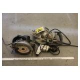 2 Circular saws & drill