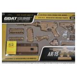 AR-15 Coyote Miniature Toy Set 1:3 Scale GOAT Guns