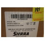 300 AAC Blackout 115 grain HP 20 rounds ea