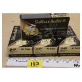 40 S&W 180 grain 50 rounds ea
