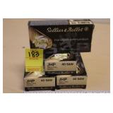 40 S&W 180 grain 50 rounds ea