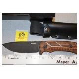 WOOX Rock62 fixed blade knife NIB