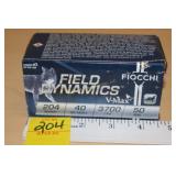 204 Ruger Fiocchi 40 grain V Max 50 rounds