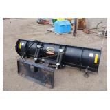 Push Blade Skidloader Mount 9' hydraulic tilt,