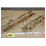 2 set lines w/1959-60 SD Game & Fish liscence