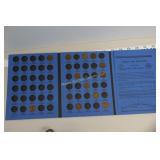 Collection Folder w/26 pennies