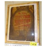 1915 South Dakota State Fair Poster Framed