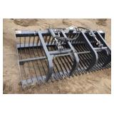 Rock / Manure bucket w/grapple 7'