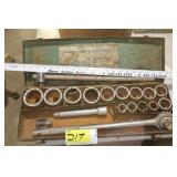 3/4' ratchet set