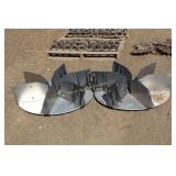 John Deere 9770 Tailboard used Fins/spinners