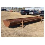 Feed Bunk 20' L x 3'W x 27'T