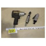 air tools JD 1/2' impact, 1/4' ratchet, CP sander