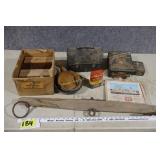 Thermos w/lunch box, Phillips 66 Calendar,