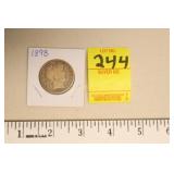 1898 Liberty Head Half Dollar