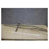 2 antique lightening rods