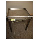 Metal stand 26"T