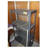 Grey 4 tiered shelf