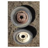 13" & 15" mounted tires