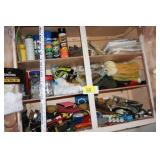 contents of cabinet