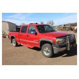 2001 GMC 2500 HD Sierra SLE Crew Cab 4x4