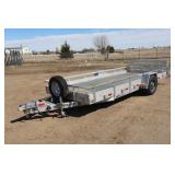 2022 DCT Aluminum Trailer 7x16