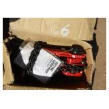 Coffing lever ratcheting chain hoist