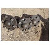 3 axle wheel hub stubshaft 1 3/4'D 6 bolt 6'center