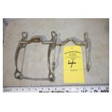 2 Curb Bits, 1 w/roller