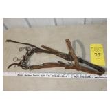 Dogbone snaffle on leather headstall