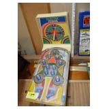 Vintage Pinball Game Plastic