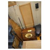 Bread Box, Ironing Board, yard light