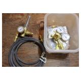 Sandblaster Gauge & Gas Gauge