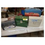 File Boxes, suitcase