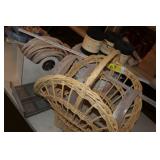 gutter guard, wicker basket, pipe, etc