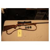 22 Mag Western Field Rifle M711A w/scope