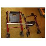 Mobility walker 4 wheel, folding