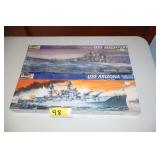 2 Battleship model kits