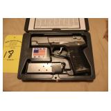 45 ACP Ruger Pistol P90DC w/case