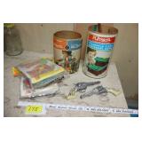 Lincoln Logs, Blocks 2 pistols, farm safety kit